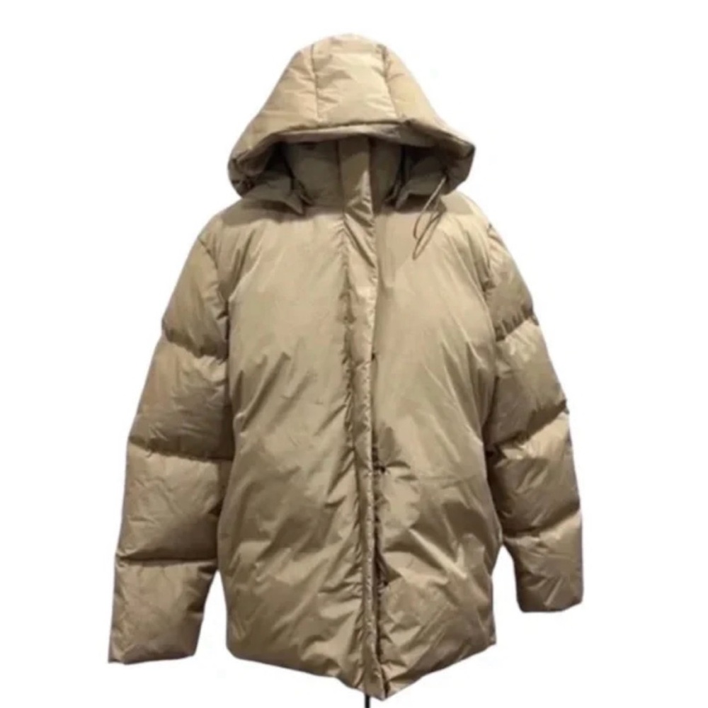 Jenni Kayne Everyday Puffer Jacket Khaki Size XL NWT